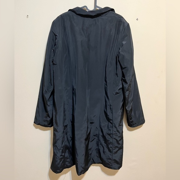 JONES NEW YORK Trench Coat Size M reversible from winter to fall - Picture 2 of 14